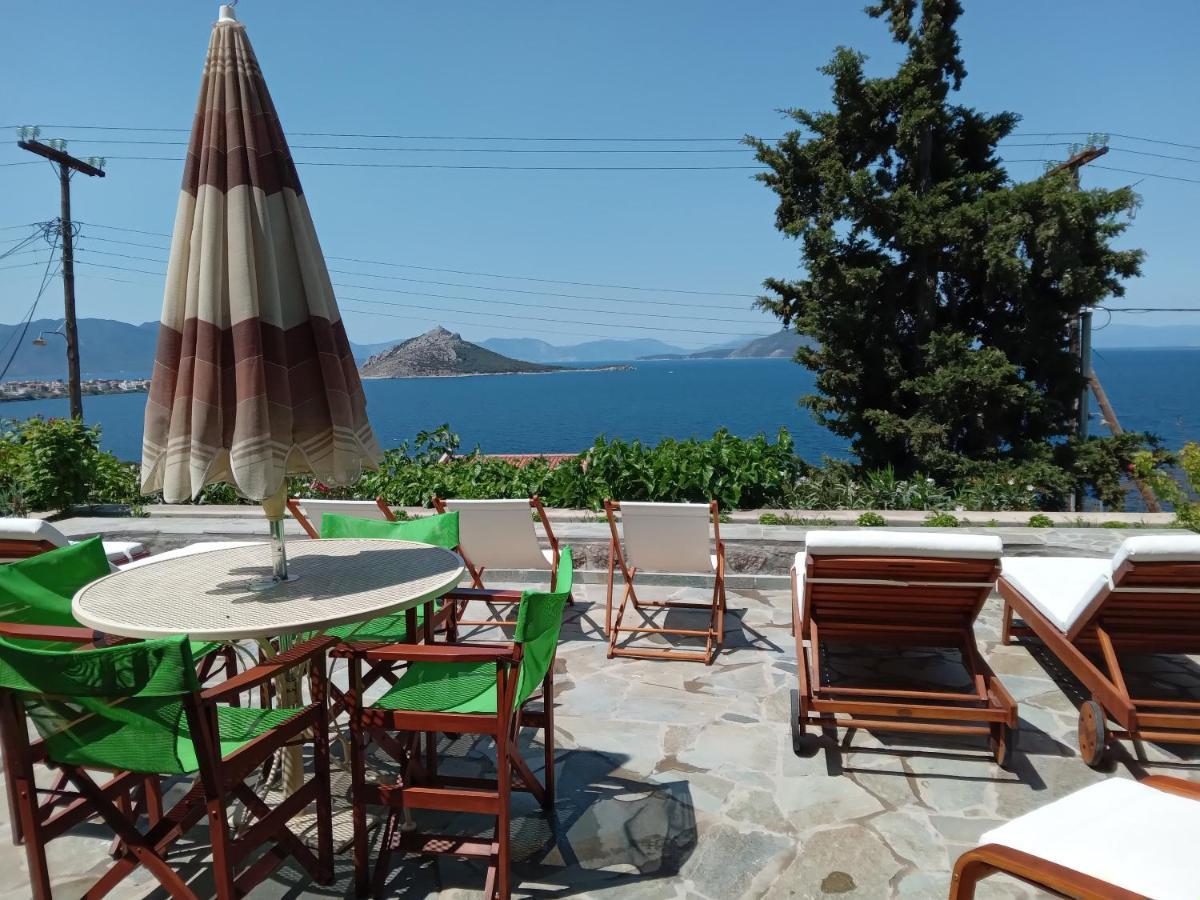 Вілла Fantastic House With A Wonderful View Of The Sea Kapotidhes Екстер'єр фото