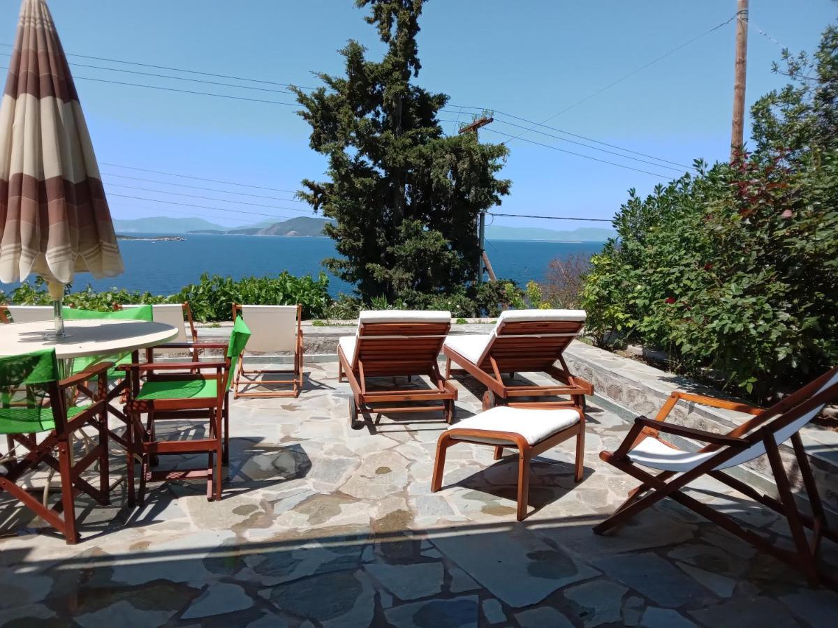 Вілла Fantastic House With A Wonderful View Of The Sea Kapotidhes Екстер'єр фото