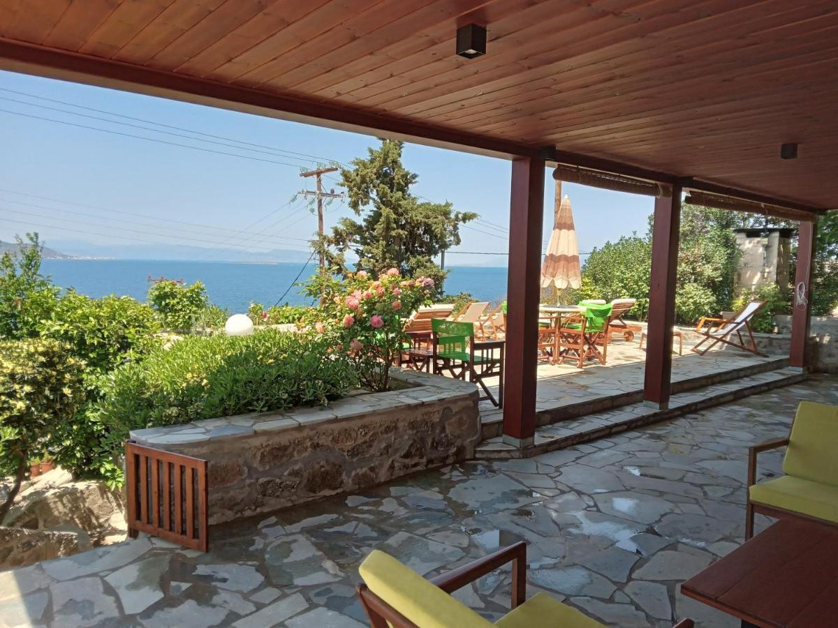 Вілла Fantastic House With A Wonderful View Of The Sea Kapotidhes Екстер'єр фото
